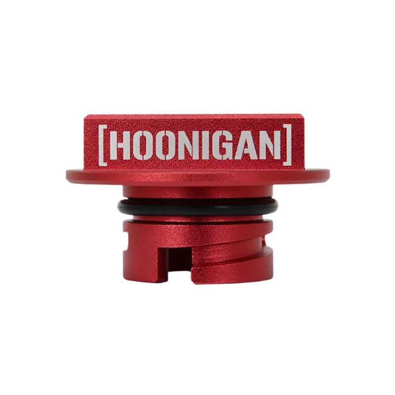 MISMMOFC-MUS4-15HRD-Mishimoto 2015+ Ford Mustang EcoBoost/2013+ Ford Focus ST Hoonigan Oil Filler Cap - Red-Oil Caps-Mishimoto
