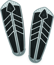 Load image into Gallery viewer, KUR5650-Kuryakyn Spear Driver Floorboard Inserts Indian Chrome-Footpegs-Kuryakyn