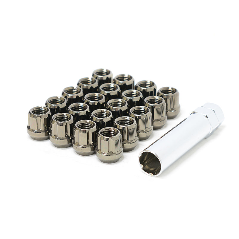 WHM31885T-Wheel Mate Muteki Open End Lug Nuts - Titanium 12x1.25-Lug Nuts-Wheel Mate