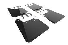 Load image into Gallery viewer, RALMF121-UR-BLK-MBK-Rally Armor 19-24 Gen 4 Chevy Silverado 1500 Black UR Mud Flap Metallic Black Logo-Mud Flaps-Rally Armor