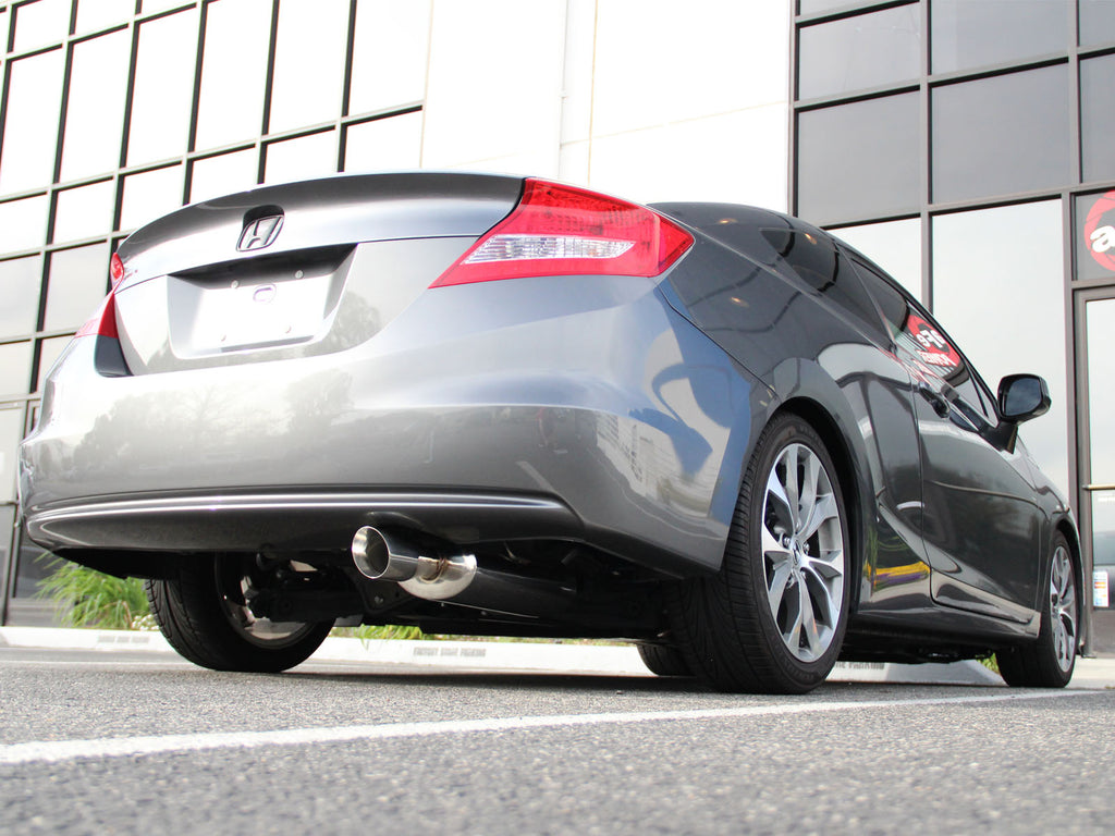 aFe aFe Takeda Exhaust 304SS Axle-Back w/ Polished Tip 12-15 Honda Civic L4 1.8L