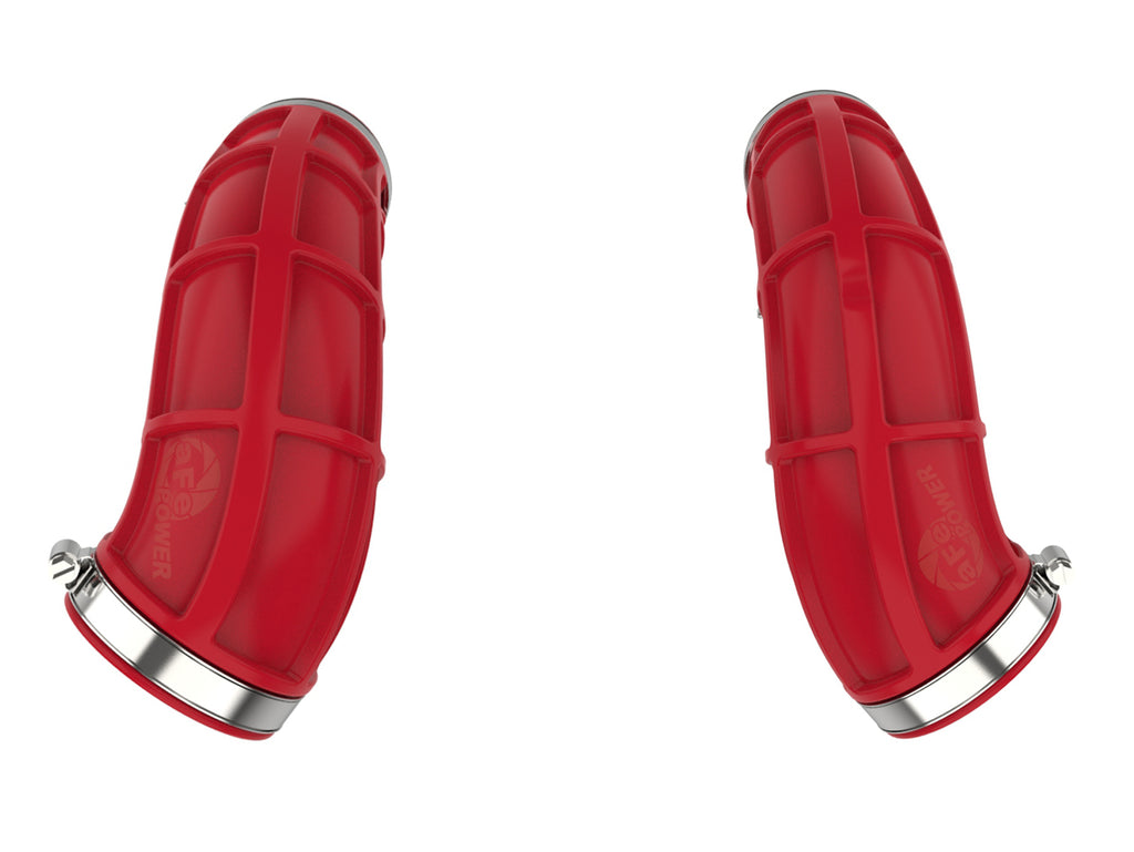 aFe aFe Power 22-24 Toyota Land Cruiser (J300) / 22-24 Toyota Tundra V6-3.4L (tt) Red Turbo Inlet Pipes
