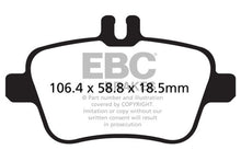 Load image into Gallery viewer, EBCUD1646-EBC 13+ Mercedes-Benz CLA250 2.0 Turbo Ultimax2 Rear Brake Pads-Brake Pads - OE-EBC