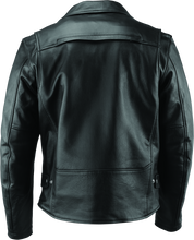 Load image into Gallery viewer, RIV094369-River Road Ironclad Classic Leather Jacket Black - Small-Jackets - Leather-River Road