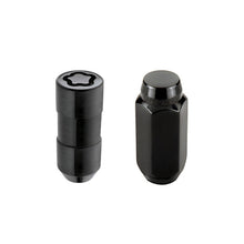 Load image into Gallery viewer, McGard 6 Lug Hex Install Kit w/Locks (Cone Seat Nut) M14X2.0 / 13/16 Hex / 2.25in. Length - Black-Lug Nuts-McGard