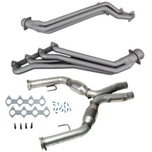 Load image into Gallery viewer, BBK16412-BBK 05-10 Ford Mustang GT 1 5/8 Long Tube Headers w/High Flow Catted X-Pipe (Ti Ceramic)-Headers &amp; Manifolds-BBK