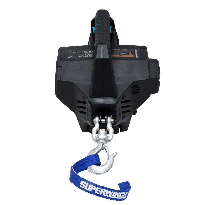 SUW1710001-Superwinch Hand Hauler 1000 Winch 24 VDC 1000 lbs Line Pull Soft Shackle Rope End Safely-Winch Kit-Superwinch