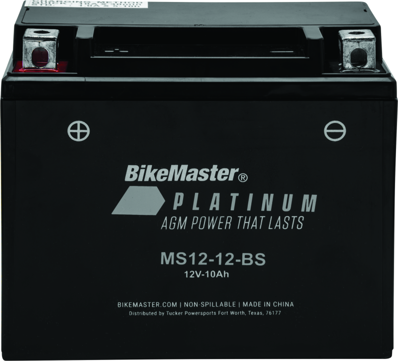 BKM780708-BikeMaster AGM Battery - MS12-12-BS-Batteries-Bike Master
