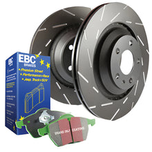 Load image into Gallery viewer, EBCS2KF1949-EBC S2 Kits Greenstuff Pads and USR Rotors-Brake Rotors - Slotted-EBC