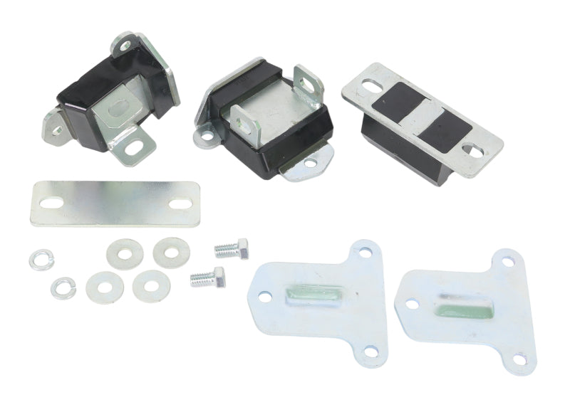 Whiteline-Whiteline 1963-1982 Chevrolet Corvette Complete Engine and Transmission Mount Set