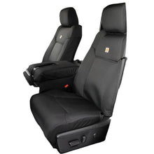 Load image into Gallery viewer, CVRGTD4194ABCOBK-Covercraft 19-24 Dodge Ram Carhartt Super Dux PrecisionFit Custom Front Row Seat Covers - Black-Seat Covers-Covercraft