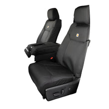 Load image into Gallery viewer, CVRGTC1239ABCOBK-Covercraft 14-18 Chevrolet Silverado Carhartt PrecisionFit Custom Front Row Seat Covers - Blk-Seat Covers-Covercraft