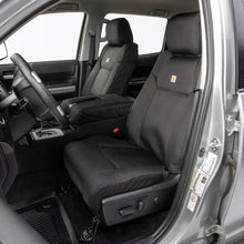 Load image into Gallery viewer, CVRGTC4329ABCOBK-Covercraft 23-24 Chevrolet Silverado Carhartt PrecisionFit Custom Front Row Seat Covers - Blk-Seat Covers-Covercraft