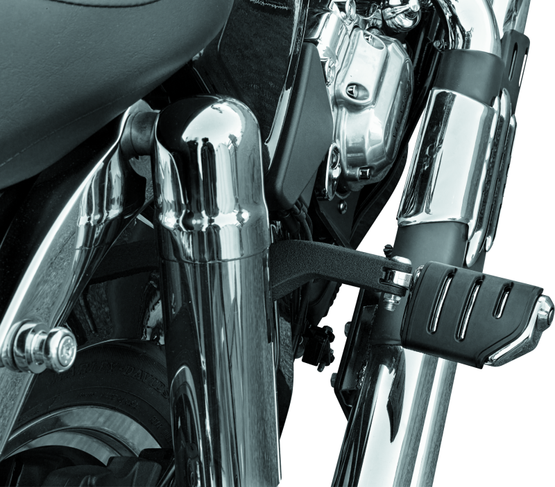 Kuryakyn 3995 – Pedane Poggiapiedi Mini Cruiser Ergo II Trident Dually – Braccio Nero
