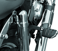 Load image into Gallery viewer, KUR7592-Kuryakyn Trident Dually With Male Mount Adapters Chrome-Footpegs-Kuryakyn