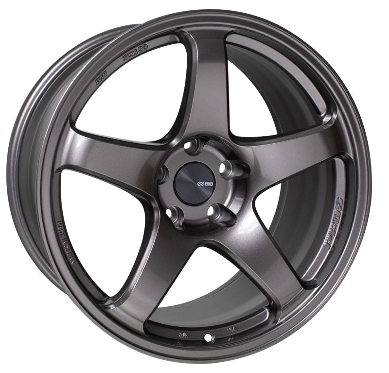 ENK527-880-6545DS-Enkei PF05 18x8 5x114.3 45mm Offset 75mm Bore Dark Silver Wheel-Wheels - Cast-Enkei