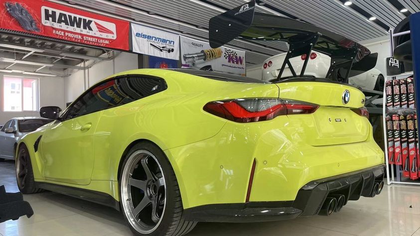 -APR Performance BMW G80/ G82, M3/ M4 GTC-300 Adjustable Wing