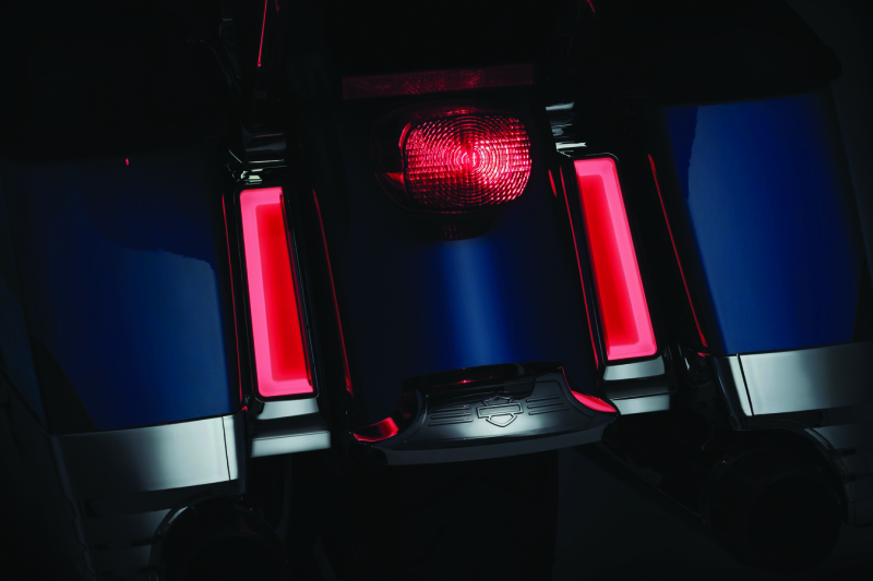 KUR2900-Kuryakyn Tracer L.E.D. Inserts For Saddlebag Supports Chrome-Brackets-Kuryakyn