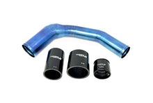 Load image into Gallery viewer, TQSTS-SU-812BU-Torque Solution 2022+ Subaru WRX / 19-23 Subaru Ascent Titanium Top Mount Charge Pipe - Burnt Blue-Air Intake Components-Torque Solution