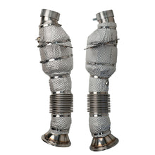 Load image into Gallery viewer, FS.FER.296.SC-Fabspeed Ferrari 296 GTS / GTB and SPIDER HJS German Sport Catalytic Converters (2023+)-Fabspeed Motorsport