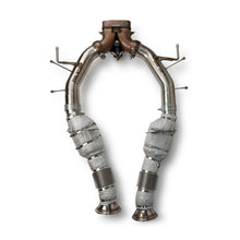Load image into Gallery viewer, FS.FER.296.SC-Fabspeed Ferrari 296 GTS / GTB and SPIDER HJS German Sport Catalytic Converters (2023+)-Fabspeed Motorsport