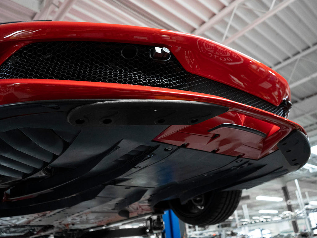Complete 296 GTB front spoiler protection system. 