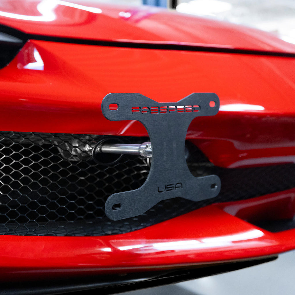 FS.FER.296.FTH-Ferrari 296 GTS / GTB Front Tow Hook-Fabspeed Motorsport