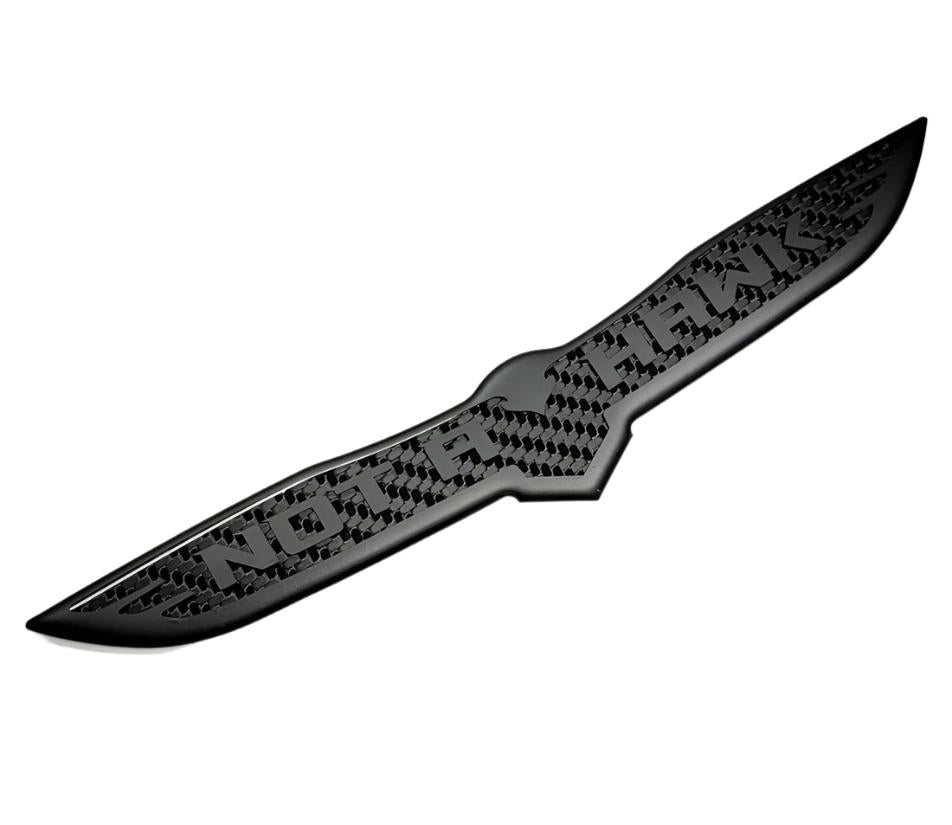 RBDMNAHTB-Matte Not A Hawk Trunk Badge-Exterior Trim-Rebadge Design & Graphics