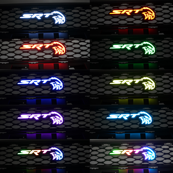 RGBHKLBMMVFHTH-Mopar LED Multicolor Badges-Exterior Trim-RGB Halo Kits