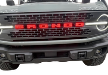 Load image into Gallery viewer, broncoflowemblem-Bronco LED Emblem: (Multicolor)-Illuminated LED Emblems-RGB Halo Kits
