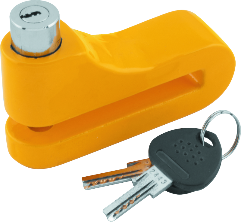 BKM132250-Bully Lock Disc Lock 10mm - Yellow-Security Locks-Bike Master