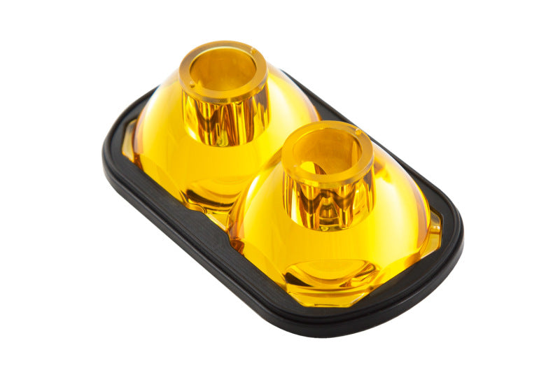 Diode Dynamics Stage Series 2 In Lens Flood - Yellow-Light Accessories and Wiring-Diode Dynamics