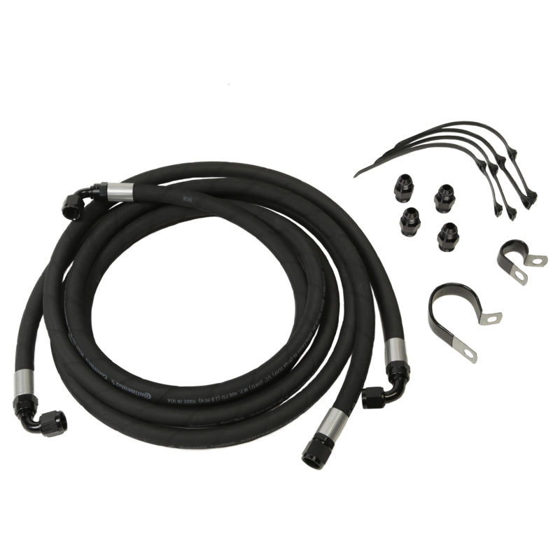 Fleece Performance 10-12 Cummins w/ 68RE Replacement Transmission Line Kit-Oil Line Kits-Fleece Performance