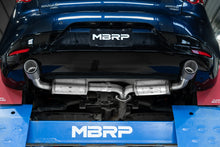 Load image into Gallery viewer, MBRP 19-23 Mazda 3 Hatchback T304SS 2.5in Axle-Back, Dual Rear Exit w/Carbon Fiber Tips-Axle Back-MBRP