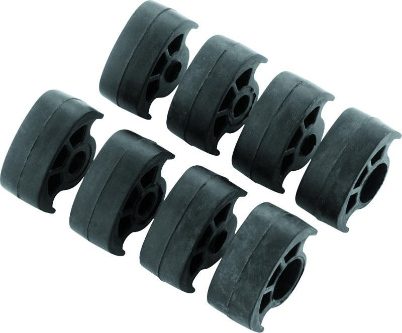 KUR8009-Kuryakyn ISO Small Peg Replacement Rubbers (8 Pcs)-Footpegs-Kuryakyn