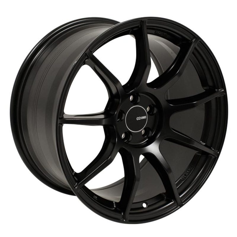 ENK492-880-4445BK-Enkei TS9 18x8 5x112 45mm offset 72.6mm Bore Black-Wheels - Cast-Enkei