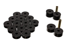 Load image into Gallery viewer, Energy Suspension 74-75 Jeep CJ5/CJ7/CJ8 Scrambler Black Body (Cab) Mount Set-Bushing Kits-Energy Suspension