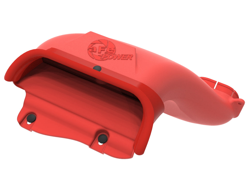 aFe aFe Rapid Induction Dynamic Air Scoop 2021+ Ford F-150V6/V8 - Red