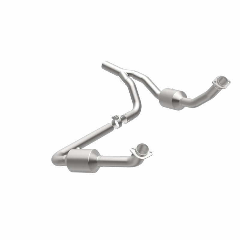 MAG5551458-MagnaFlow 10-11 Jeep Wrangler 3.8L Direct Fit CARB Compliant Catalytic Converter-Catalytic Converter Direct Fit-Magnaflow