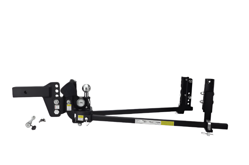 WEITTMW4-2XL-KA-Weigh Safe True Tow Middleweight Distribution 4in Drop & 2in Shank (Rated for 12.5K GTWR) w/WS05-Hitch Ball Mounts-Weigh Safe