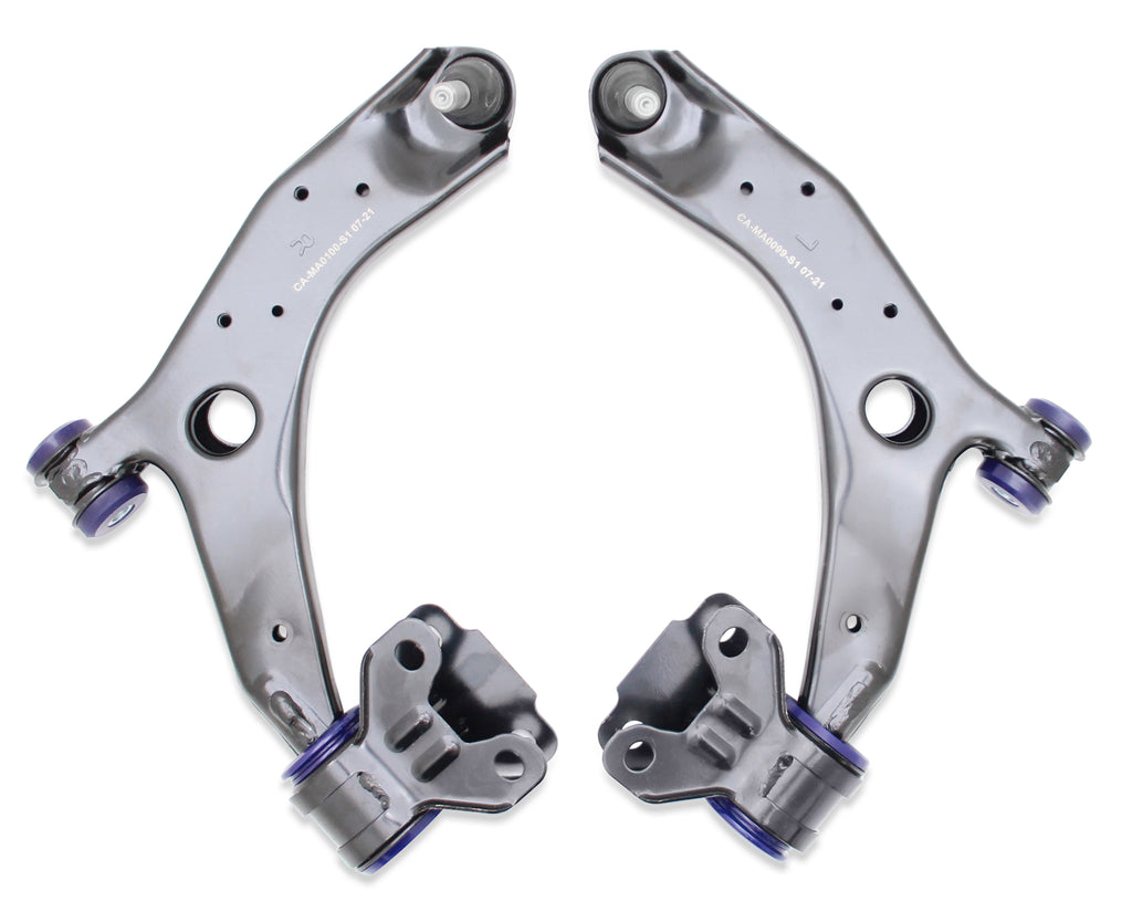 Superpro SuperPro 10-14 Mazda3 Front Lower Control Arm Set W/ Sp Bushings