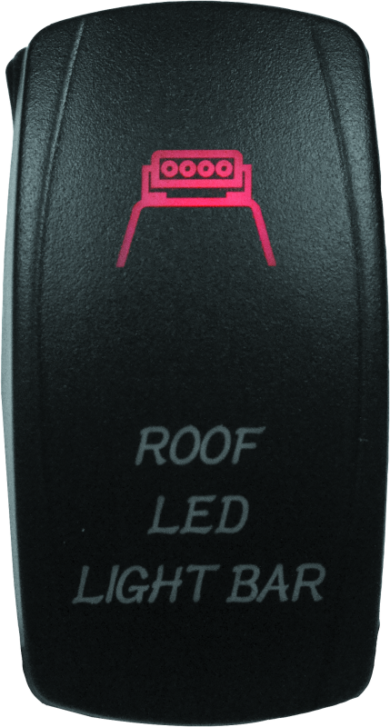 DragonFire Racing Lighted Switch Roof Led On/Off Red – Black Ops Auto Works