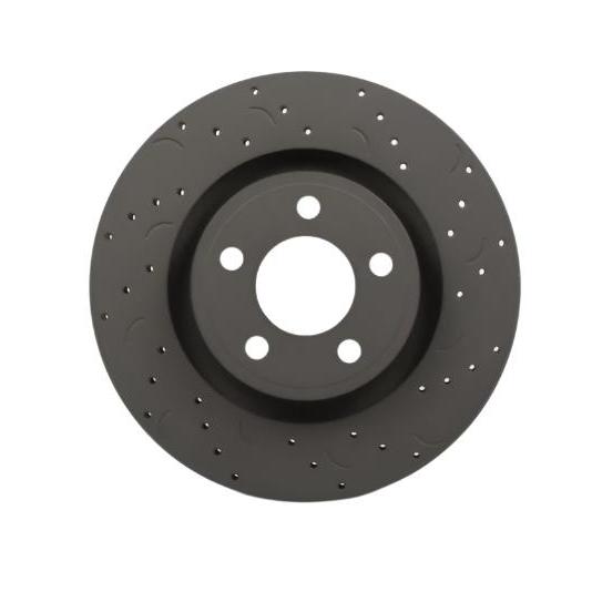 HAWKHKC5045.490B-HAWK Talon Rotors-Brake Rotors - Slot & Drilled-Hawk Performance