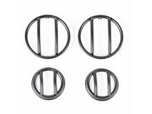 Load image into Gallery viewer, RUG11230.03-Rugged Ridge 07-18 Jeep Wrangler JK Black Headlight Euro Guards-Light Covers and Guards-Rugged Ridge