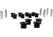 Load image into Gallery viewer, Whiteline-Whiteline 1987-1995 Jeep Wrangler Spring - Eye Front/Rear And Shackle Bushing