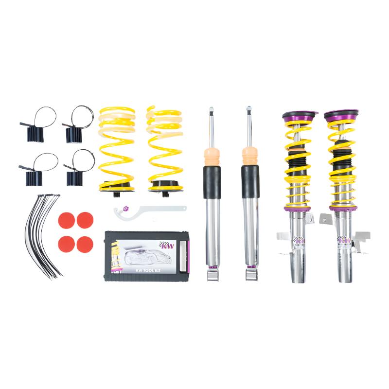 KWS35230067-KW Coilover Kit V3 for 2017 Ford Focus RS-Coilovers-KW