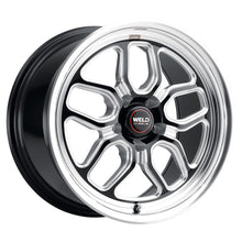 Load image into Gallery viewer, WELS10771173425-Weld S107 17X11 Laguna 5X127 ET-44 BS4.25 Gloss Black MIL Dia 78.1-Wheels - Cast-Weld