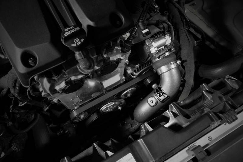 KNN77-1021KC-K&N 23-24 GM Colorado/Canyon 2.7L L4 Charge Pipe - Aluminum Tube - Gunmetal Gray-Turbo Inlets-K&N Engineering