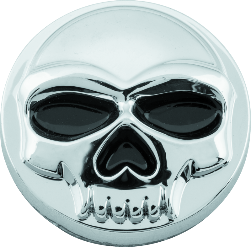 KUR1189-Kuryakyn Replacement Zombie Windshield Emblem Chrome-Exterior Trim-Kuryakyn