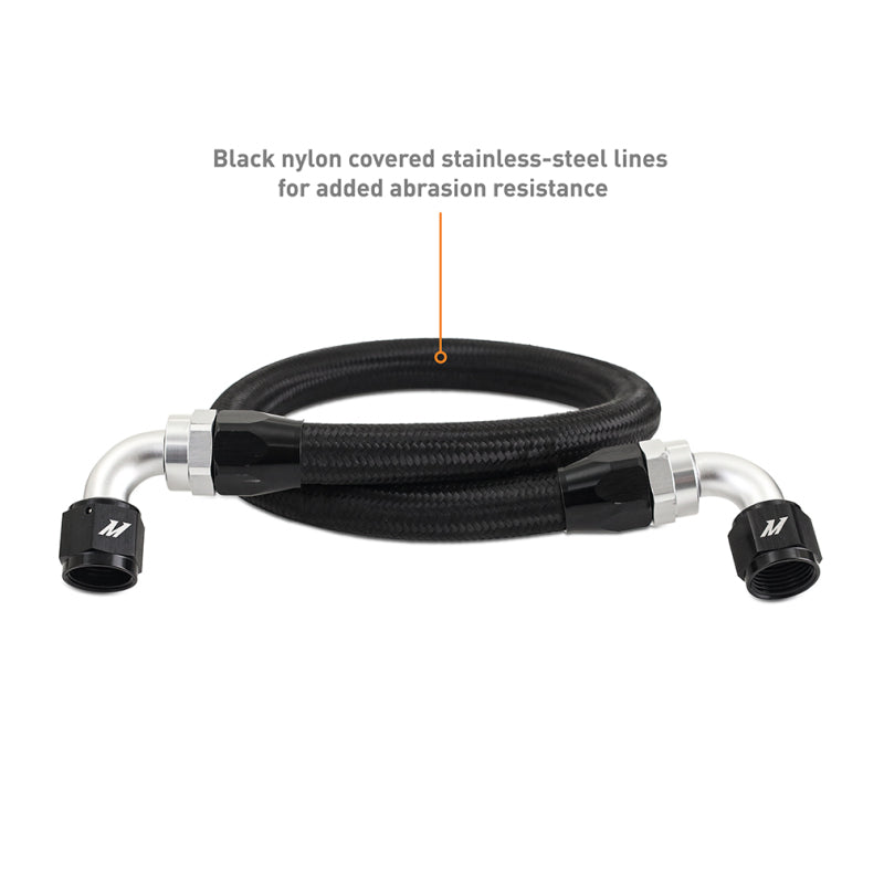 Mishimoto 2023+ Toyota GR Corolla Oil Cooler Kit - Thermostatic - Black-Oil Coolers-Mishimoto